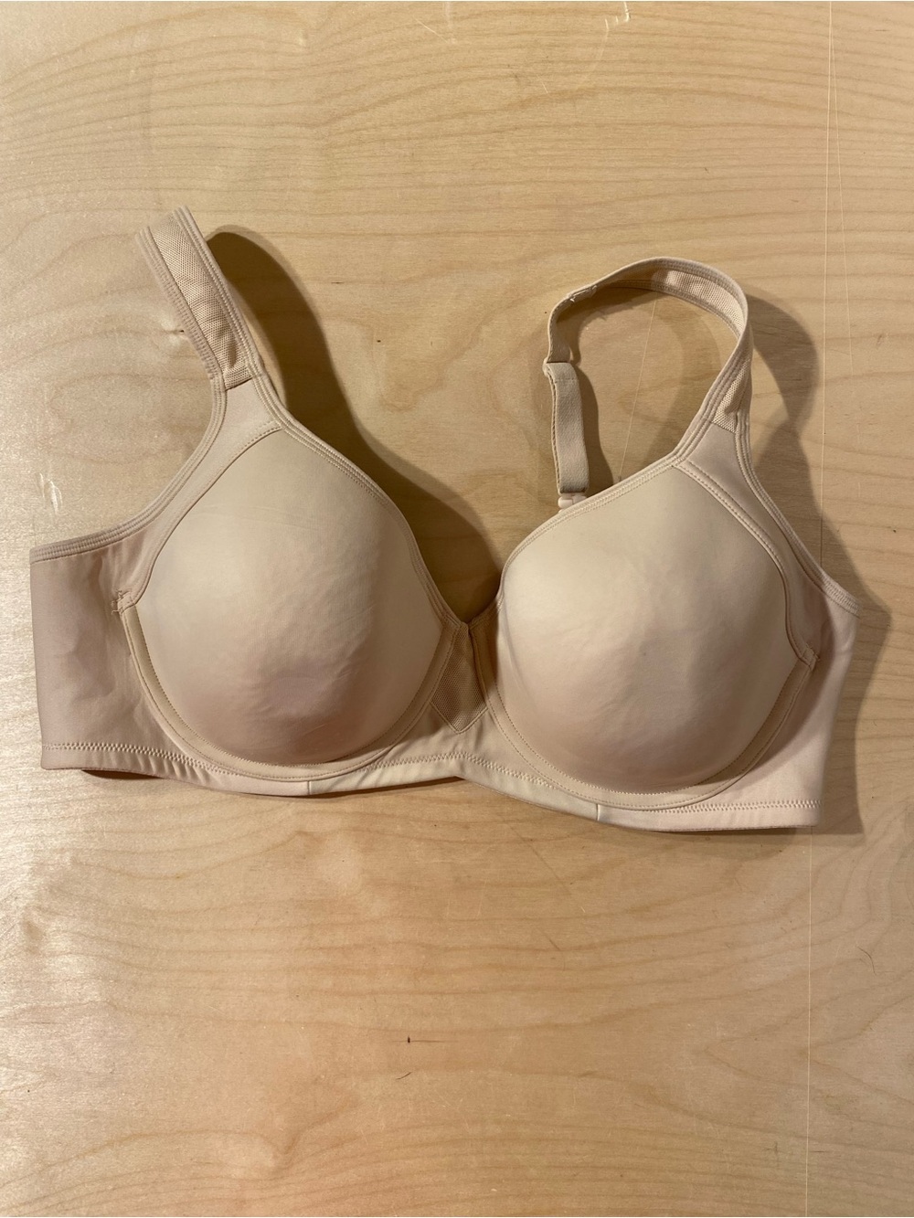 Vanity Fair Smooth Nude Full-Coverage T-Shirt Underwire Bra 42C (SC)